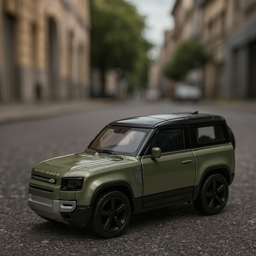 Suv Land Rover Defender 2020 - Welly Escala 1:34:39