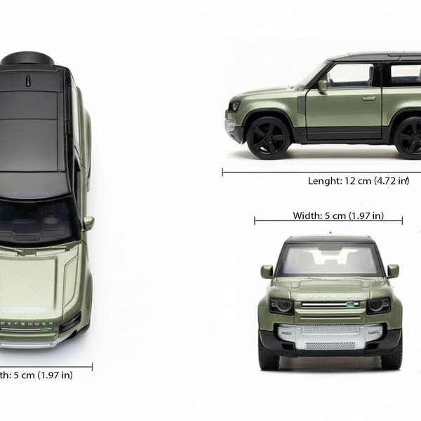 Suv Land Rover Defender 2020 - Welly Escala 1:34:39