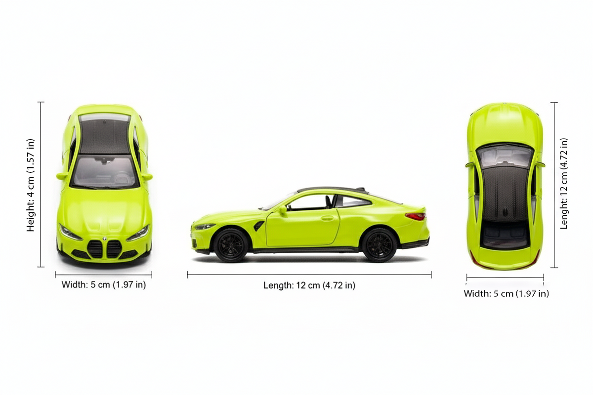 Auto Bmw M4 - Welly Escala 1:34:39