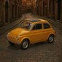 Auto Fiat 500 Nuova S - Welly Escala 1:43
