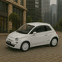 Auto 2007 Fiat 500 - Welly Escala 1:43