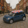 Auto Mini Cooper British Flag S - Welly Escala 1:43