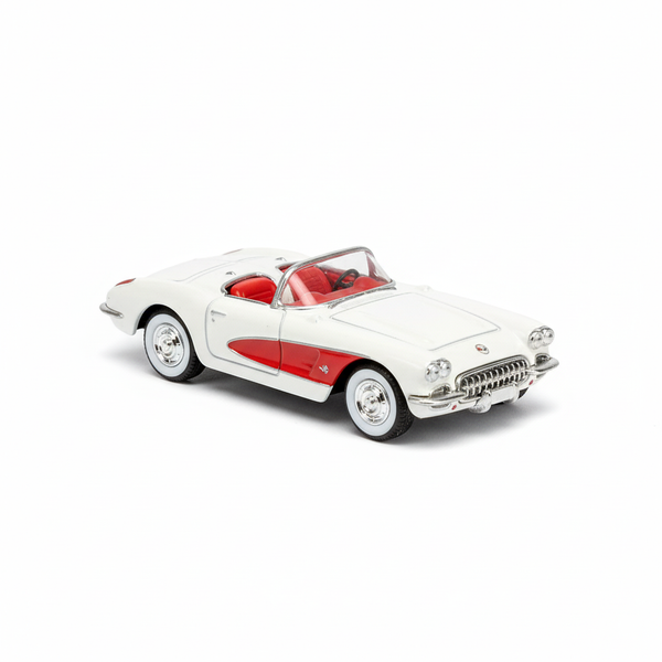 Auto Chevrolet Corvette 1957 - Welly Escala 1:60