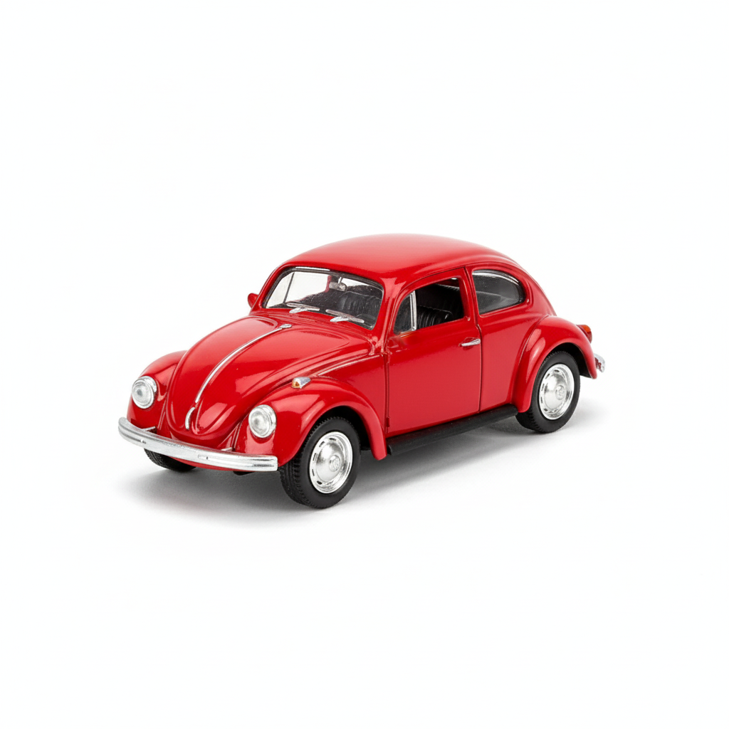 Auto Volkswagen Beetle - Welly Escala 1:60