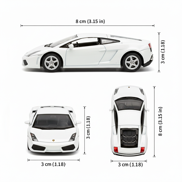 Auto Lamborghini Gallardo Lp560-4 - Welly Escala 1:60