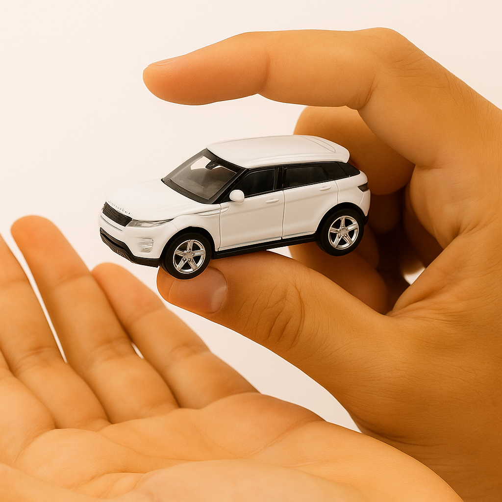 Auto Land Rover Range Rover Evoque - Welly Escala 1:60