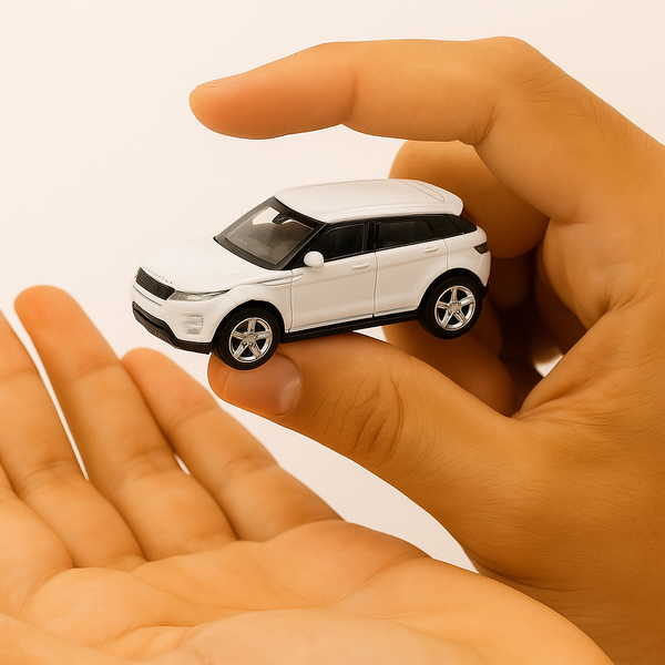 Auto Land Rover Range Rover Evoque - Welly Escala 1:60