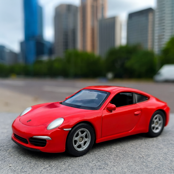 Auto Porsche 911 Carrera S - Welly Escala 1:60