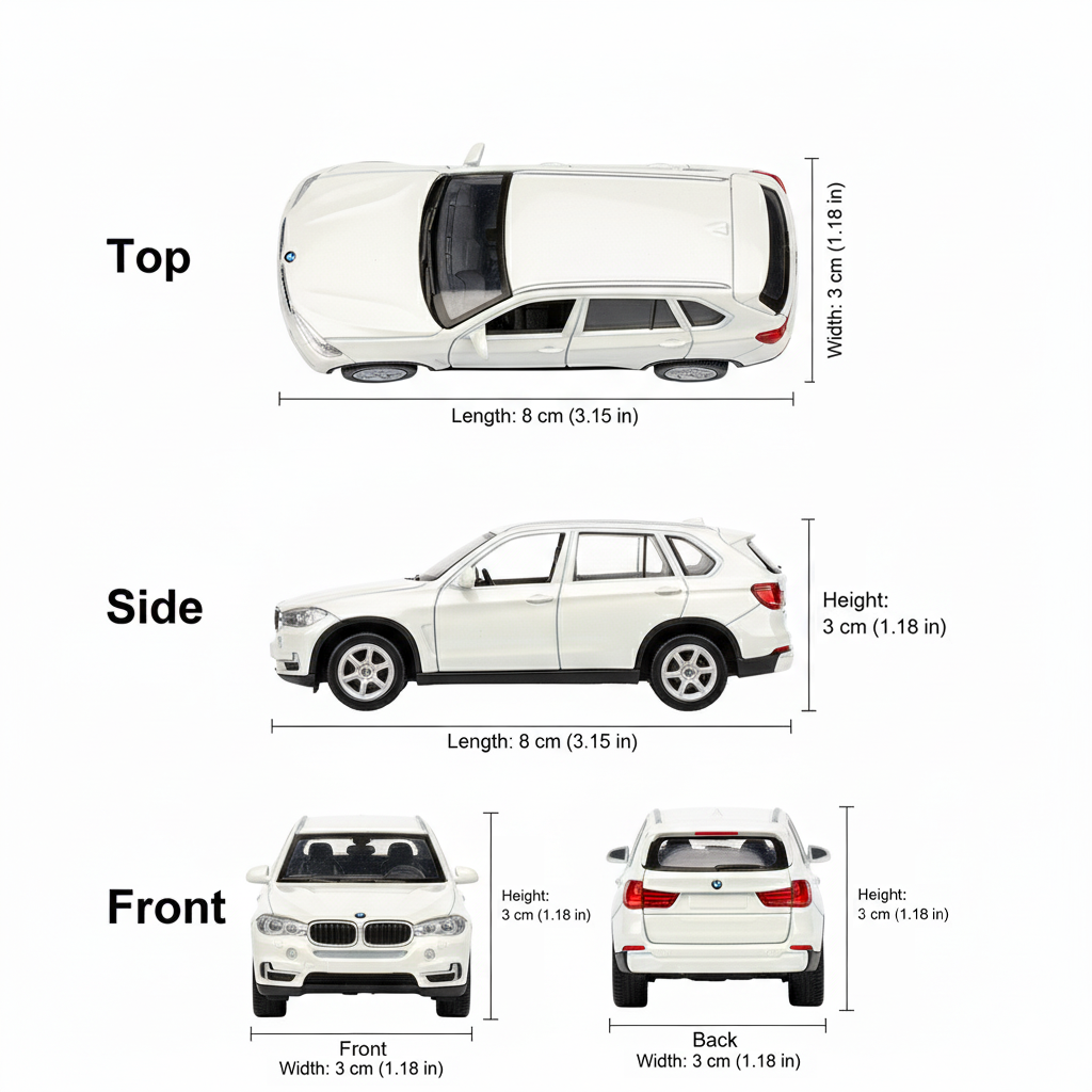 Auto Bmw Xs - Welly Escala 1:60