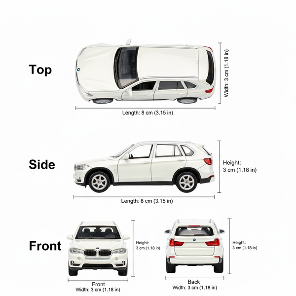Auto Bmw Xs - Welly Escala 1:60