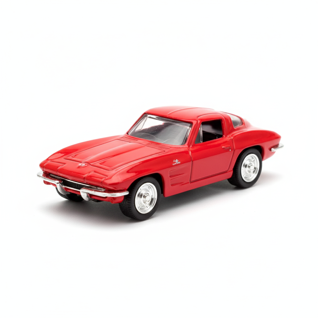 Auto Chevrolet Corvette 1963 - Welly Escala 1:60