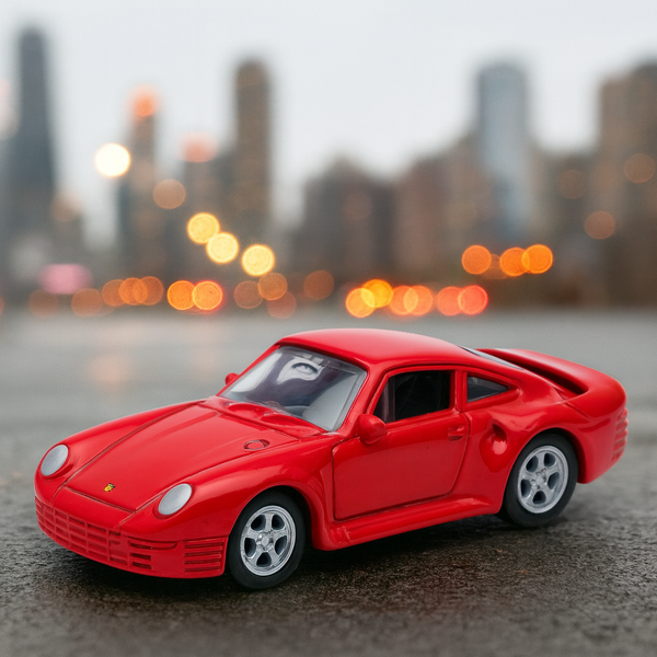 Auto Porsche 959 - Welly Escala 1:60