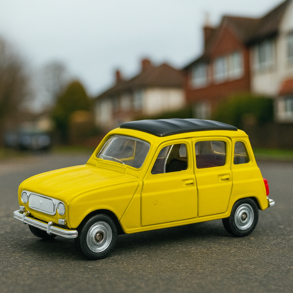 Auto Renault 4 - Welly Escala 1:60