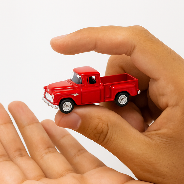 Auto Chevrolet Stepside - Welly Escala 1:60