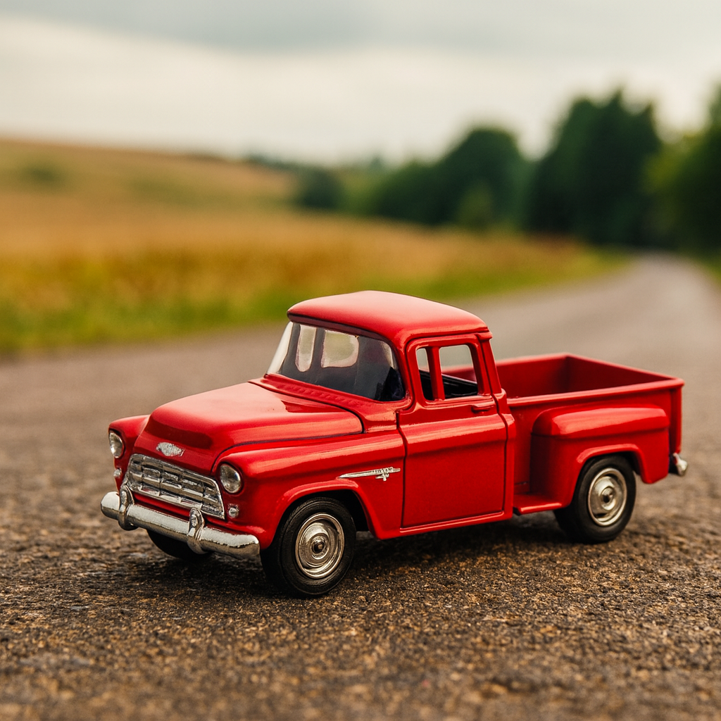 Auto Chevrolet Stepside - Welly Escala 1:60