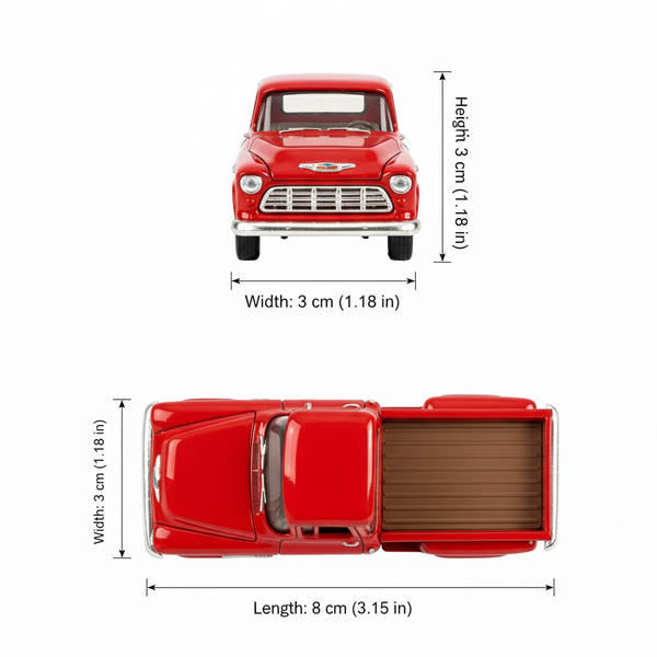 Auto Chevrolet Stepside - Welly Escala 1:60