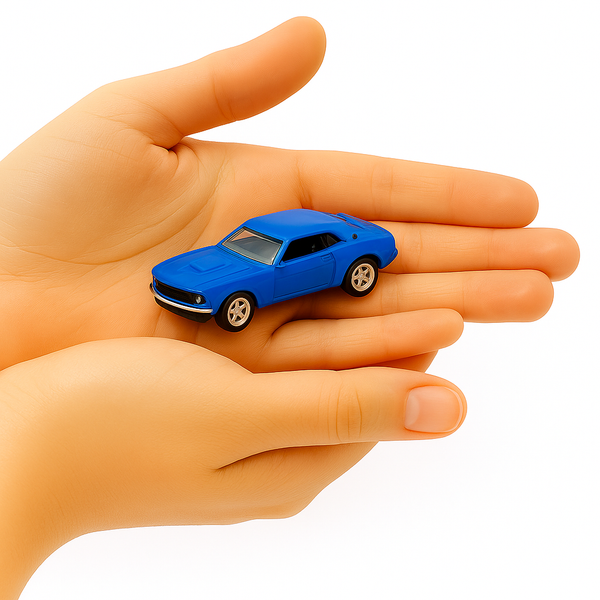 Auto Ford Mustang Boss 429 1969 - Welly Escala 1:60