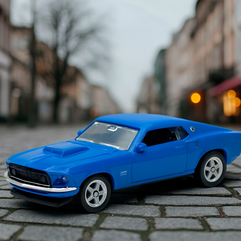 Auto Ford Mustang Boss 429 1969 - Welly Escala 1:60