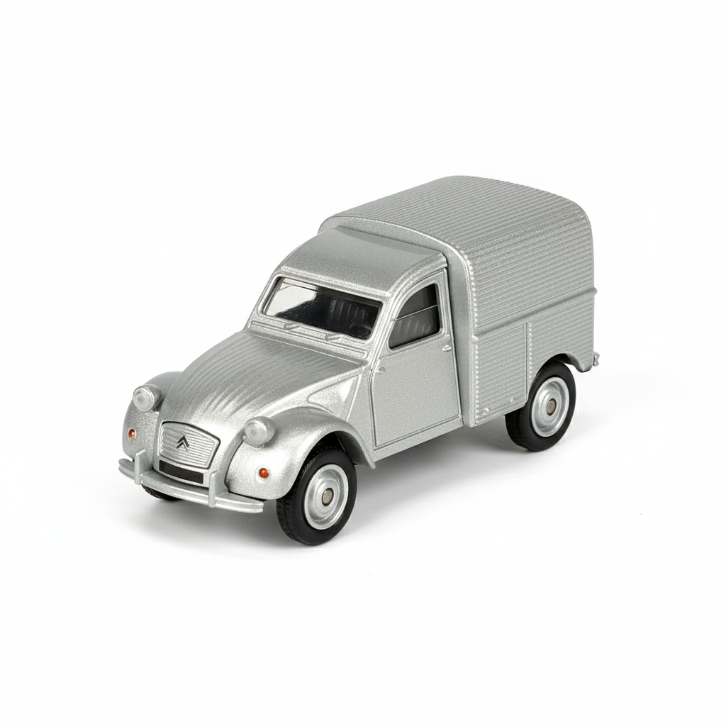 Auto Citroen 2 Cv Fourgonnette - Welly Escala 1:60