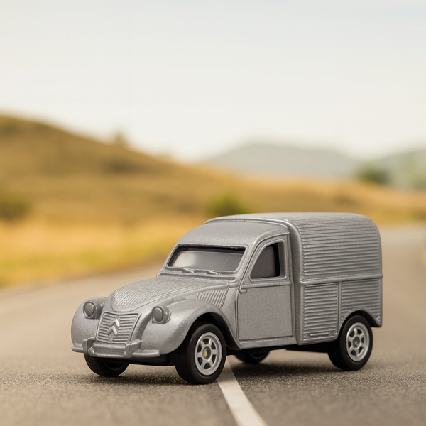 Auto Citroen 2 Cv Fourgonnette - Welly Escala 1:60