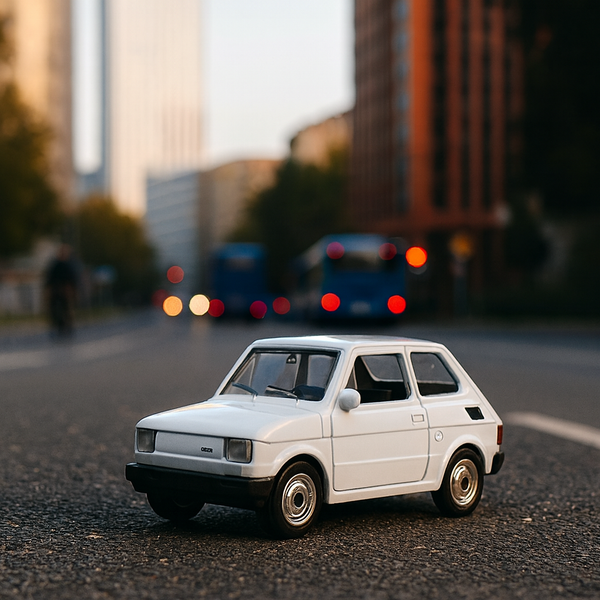 Auto Fiat 126 - Welly Escala 1:60