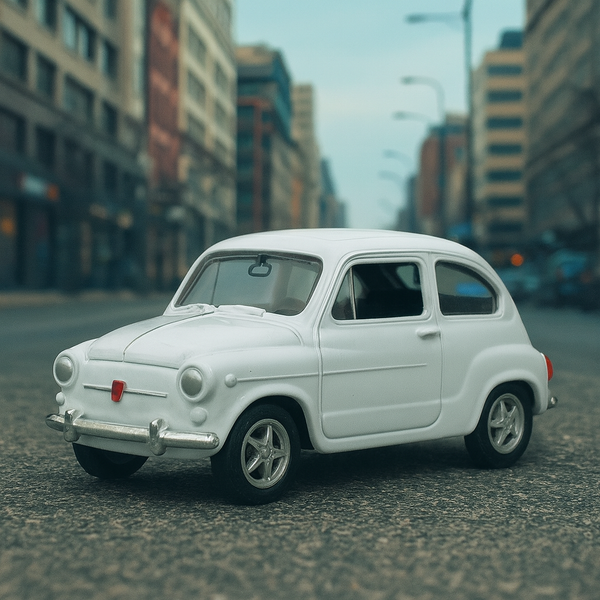 Auto Fiat 600 - Welly Escala 1:60