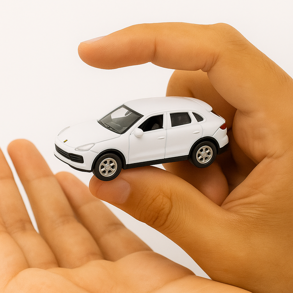 Auto Porsche Cayenne Turbo - Welly Escala 1:60