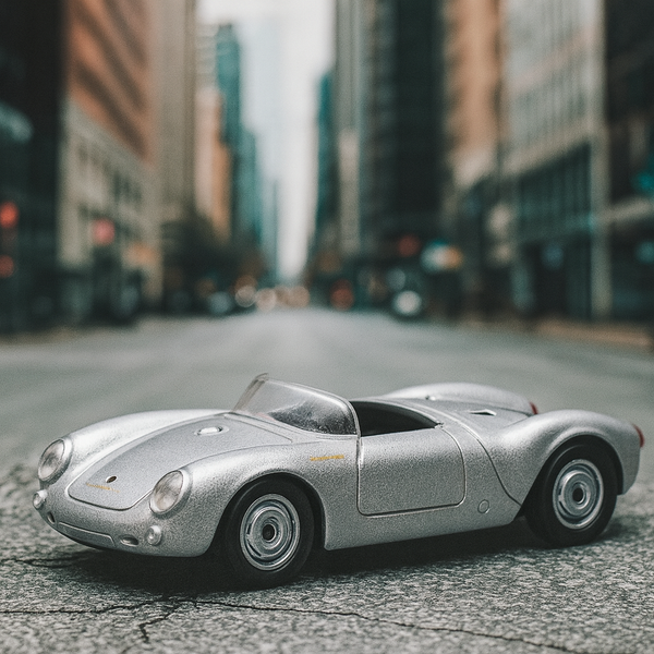 Auto Porsche 550 Spyder - Welly Escala 1:60