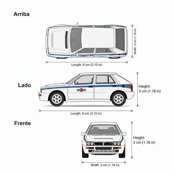 Auto Lancia Delta Integrate Evoluzione 1992 - Welly Escala 1