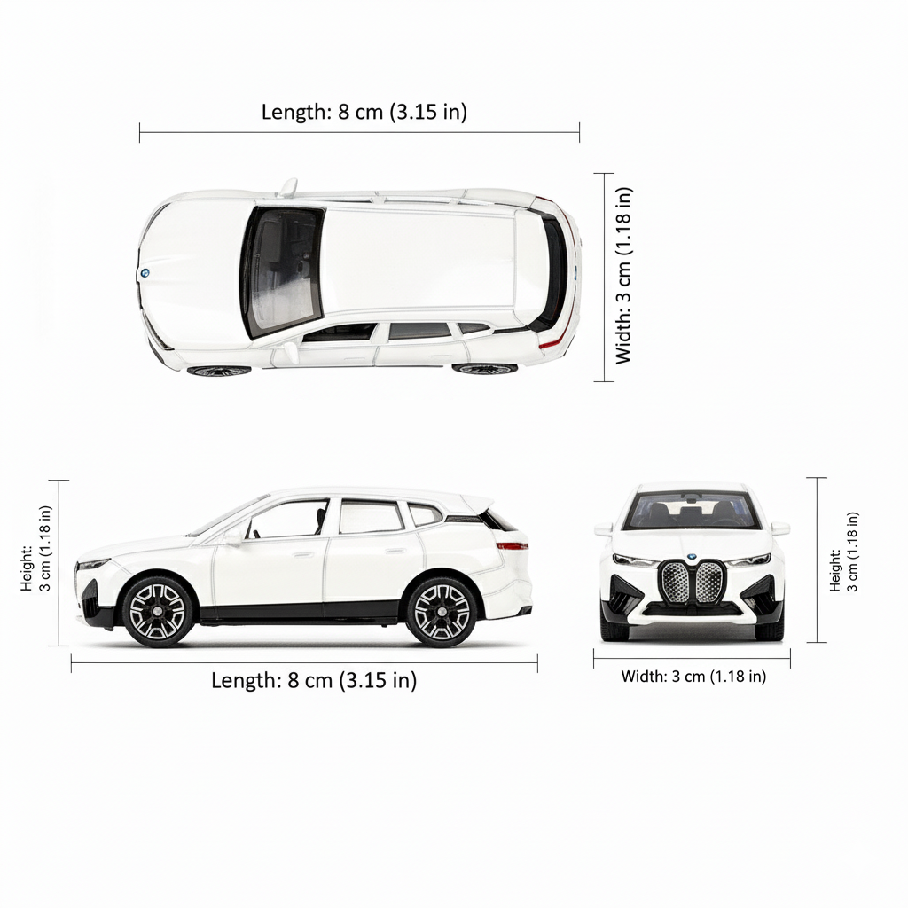 Auto Bmw Ix - Welly Escala 1:60