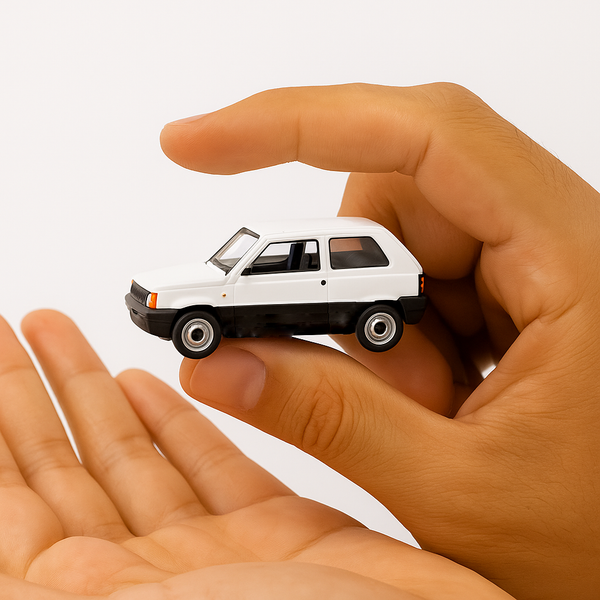 Auto Fiat Panda - Welly Escala 1:60