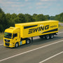 Camión Man Tgx Xxl Logging Trailer - Welly Escala 1:64