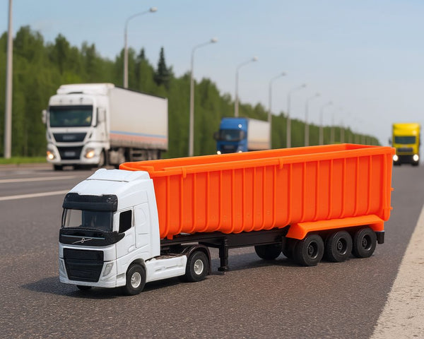 Camión Volvo Heavy Tipper - Welly Escala 1:64