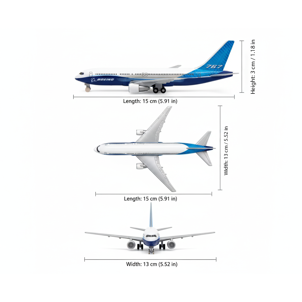 Avión - Aviation Airways - Boeing B767 - Welly