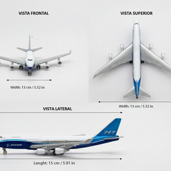 Avión - Aviation Airways - Boeing B747  - Welly