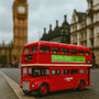 Bus London Hard Top - Welly
