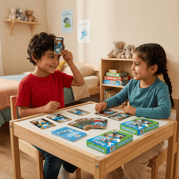 Pack 12 Flash Cards Adivina Quién Eres Los Pitufos - Toyng Chile