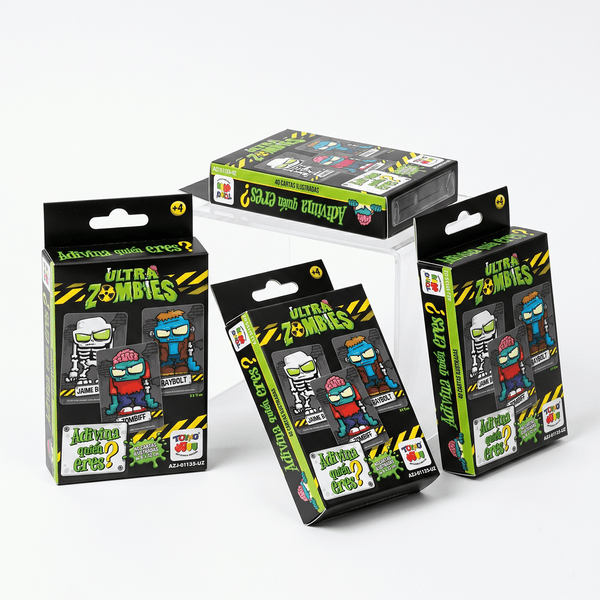 Pack 12 Flash Cards Adivina Quién Eres Ultra Zombies - Toyng Chile