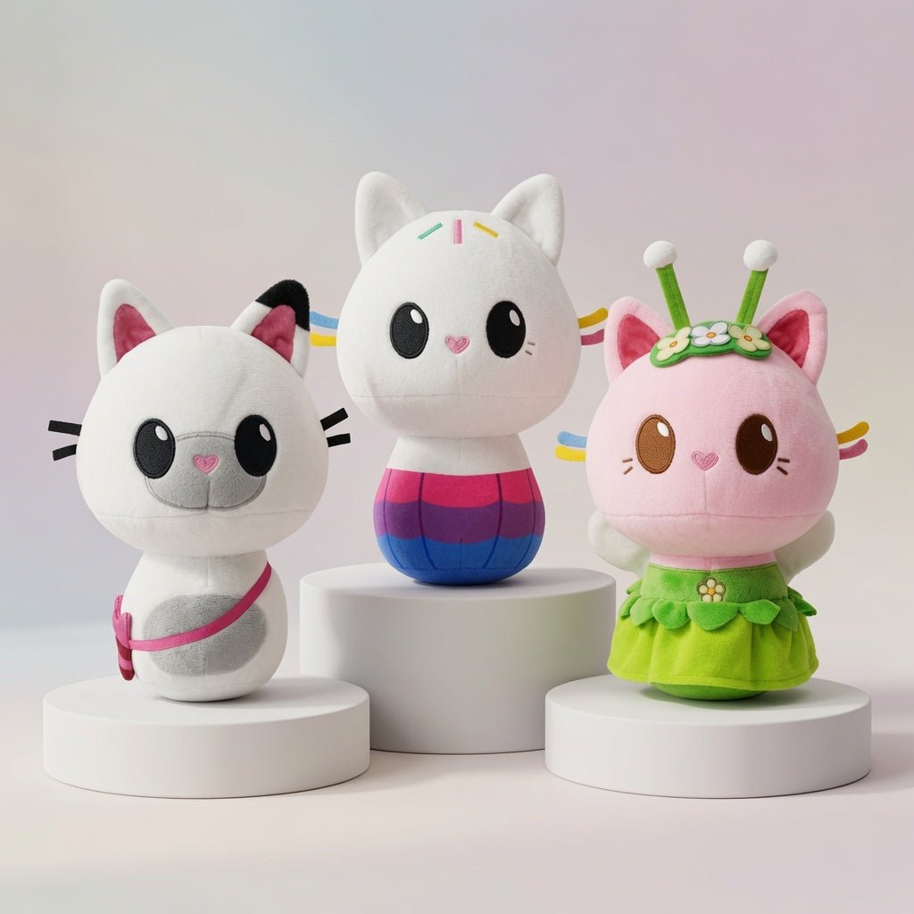 Pack 3 Peluches Gabby Best Sellers 3