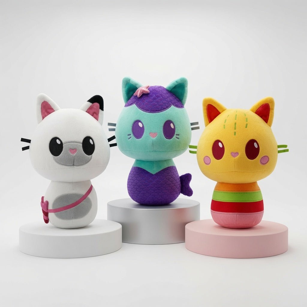 Pack 3 Peluches Gabby Best Sellers