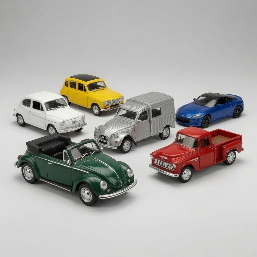 Pack 6 Autos Welly 1:60 Best Sellers