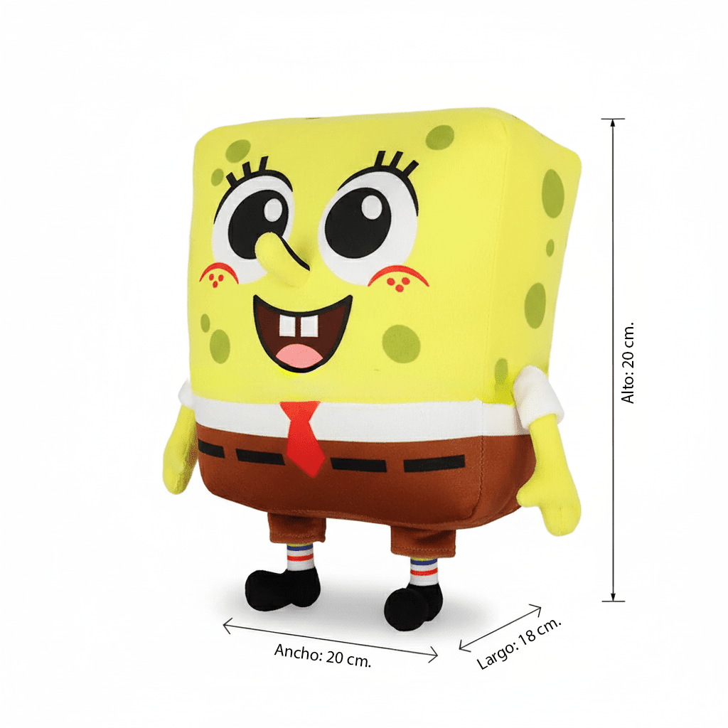 Pack Colección 4 Peluches Bob Esponja - Toyng Chile
