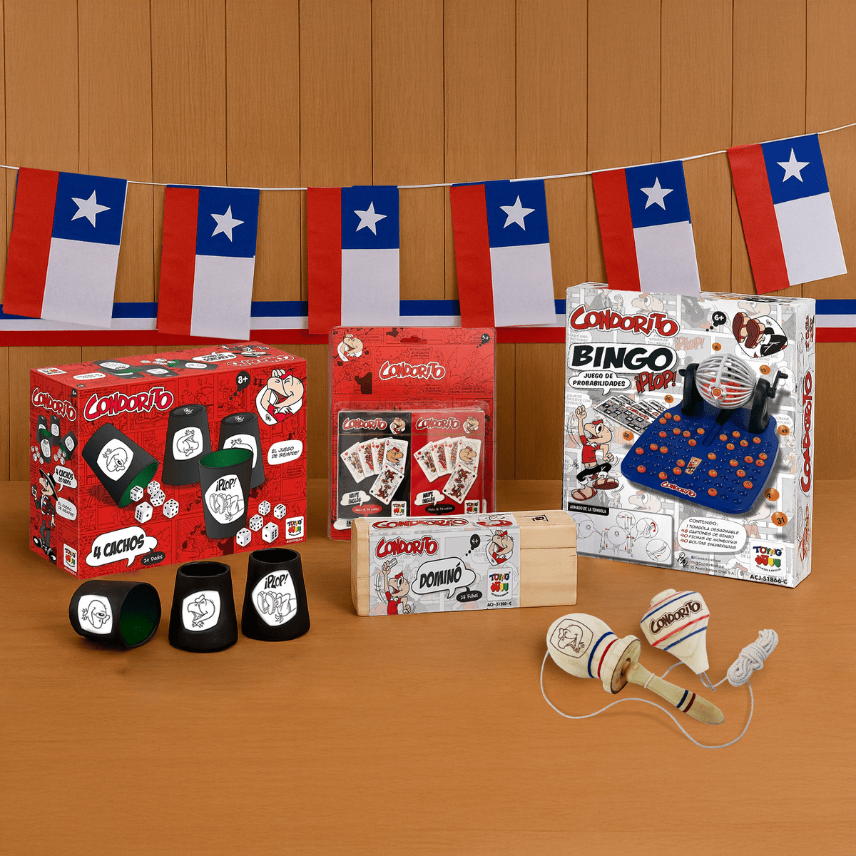 Pack Familiar Condorito – ¡Diversión para Todos! - Toyng Chile