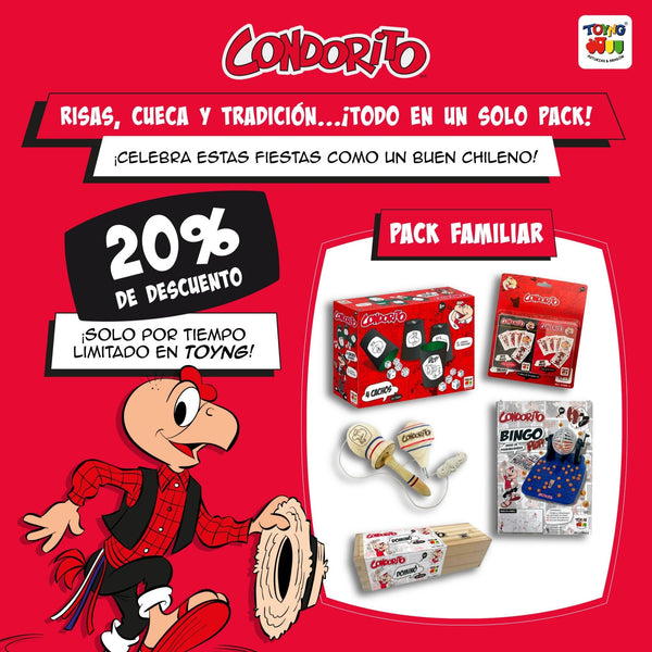 Pack Familiar Condorito – ¡Diversión para Todos! - Toyng Chile