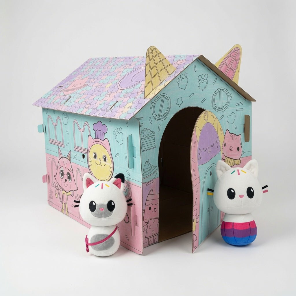 Pack Gabby Casa Grande + Pandy Panda + Cakey