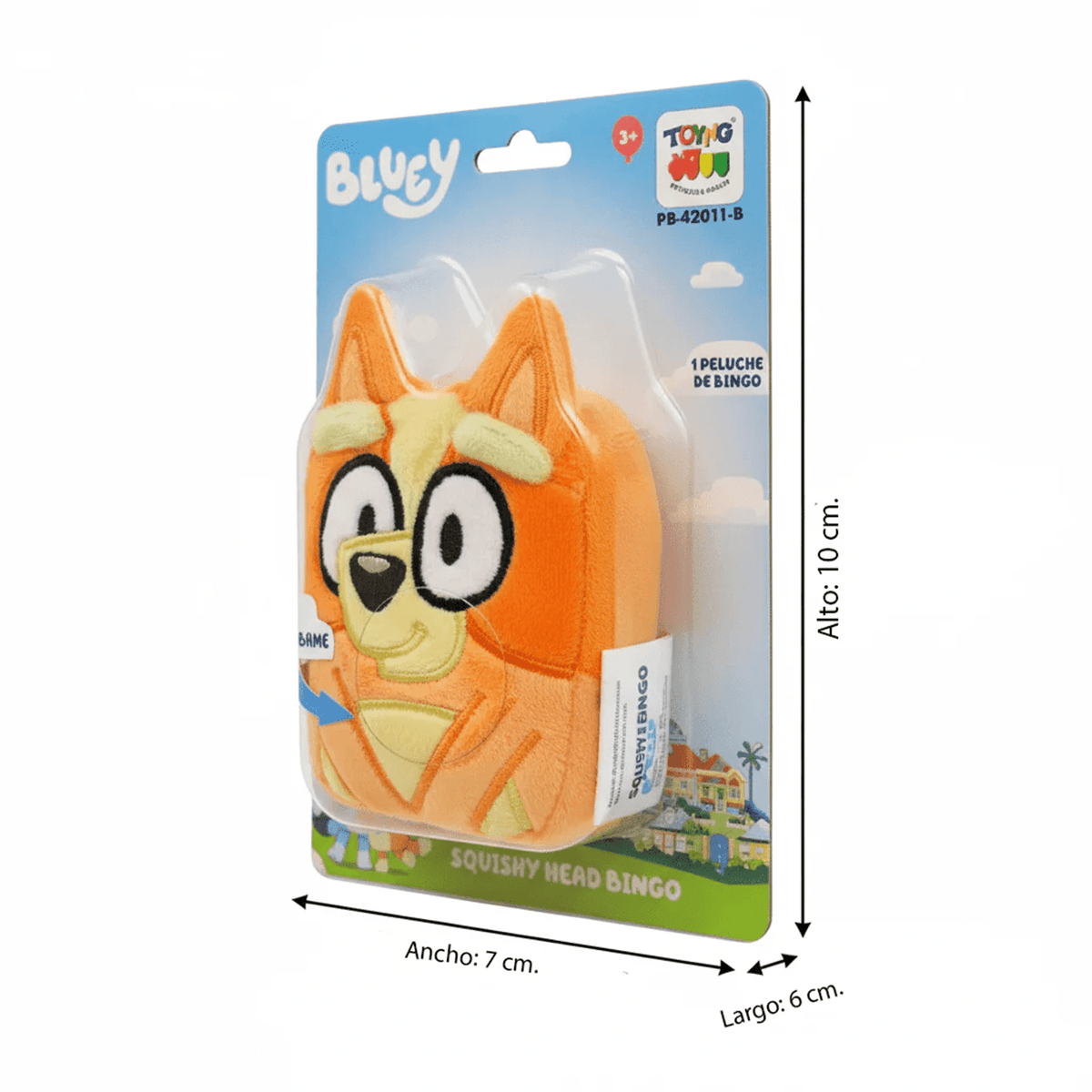 Pack Peluches Bluey y Bingo x4 Unidades - Toyng Chile