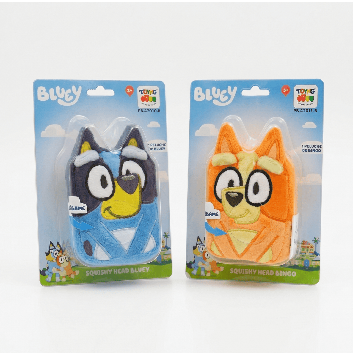 Pack Peluches Bluey y Bingo x4 Unidades - Toyng Chile