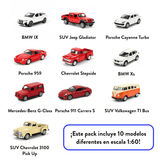 Pack x10 Autos Welly Mix Coleccionables 1:60 - Toyng Chile