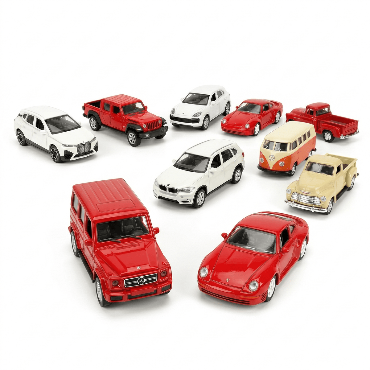 Pack x10 Autos Welly Mix Coleccionables 1:60 - Toyng Chile