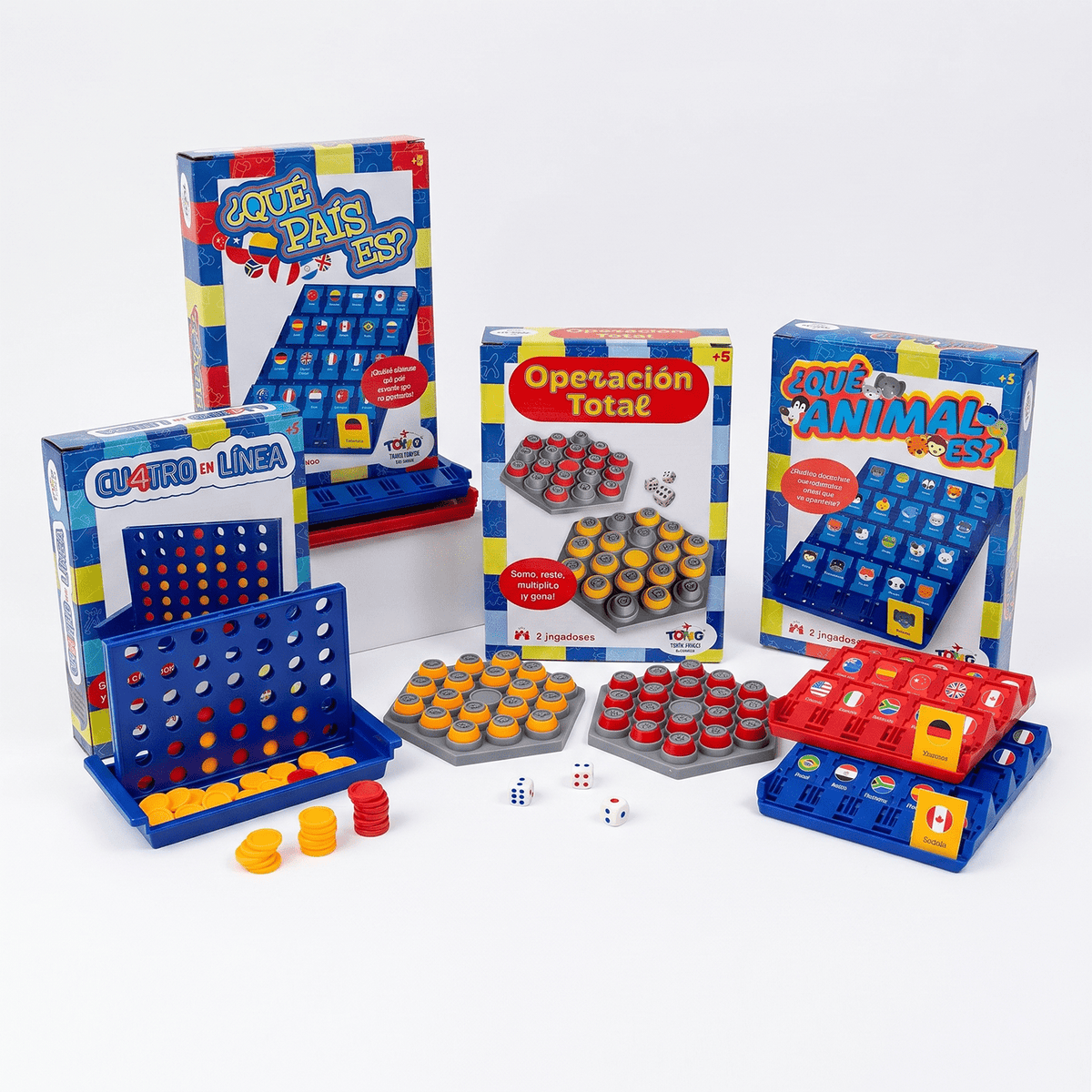 Pack x12 Juegos de Mesa Travel Game Toyng Surtidos - Toyng Chile
